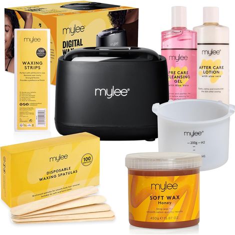 Mylee Kit d'Epilation Complet avec un Chauffe-cire (Cire au miel) (1/5)