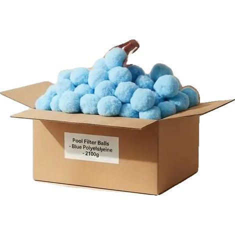 Balles Filtrantes, Propriétés Antibactériennes, Design Écologique, Bleu (1/2)