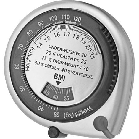 Mètre ruban IMC, 1,5m/rétractable, calcul IMC, pour vêtements (1/5)
