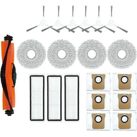 Accessoires et pièces de rechange pour Xiaomi Mijia Omni 2 C102CN, B101CN, B116, X10+ : brosse principale, filtre, sac à poussière (1/5)