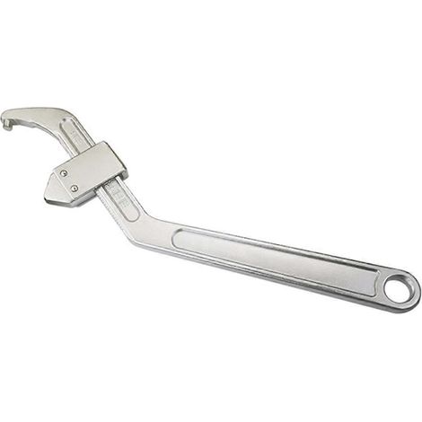 Clé réglable pour couvercle de compteur d'eau, clé spéciale, clé dynamométrique - Argenté (1/5)