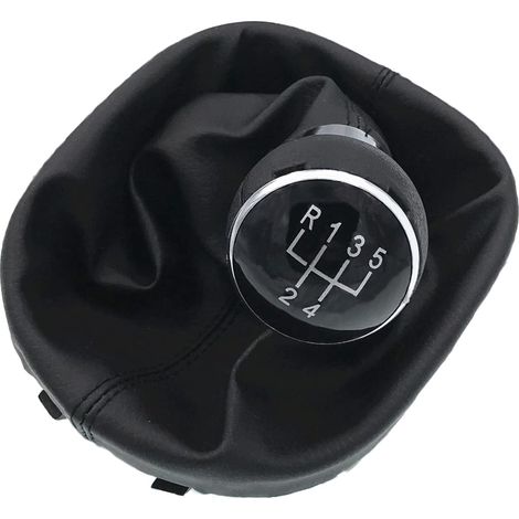 Pomo de palanca de cambios con junta para VW Touran 5B (1/5)