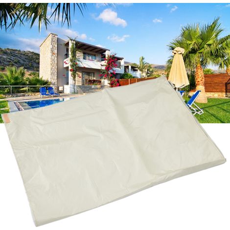 Bâche de protection imperméable et résistante pour piscine extérieure, idéale pour le jardin (taille M, 550 x 96 cm). (1/5)
