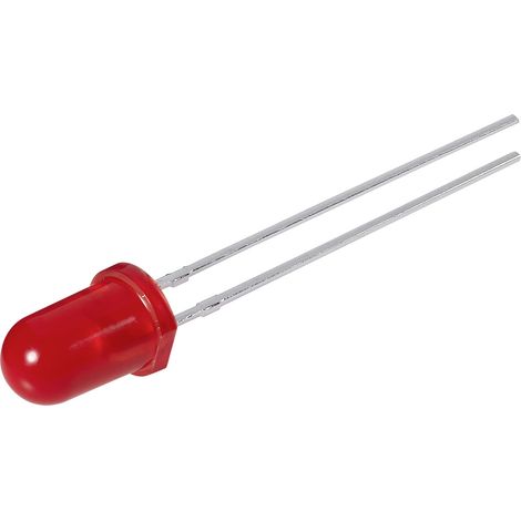 Vossloh Schwabe WU-8-53HD LED bedrahtet Rot Rund 5 mm 14 mcd 60 ° 20 mA 2.25 V (1/2)