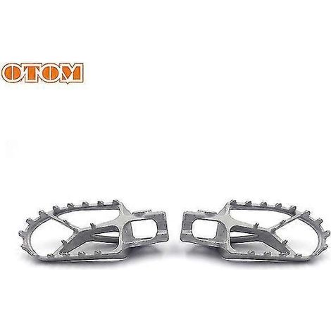 Motorrad-Fußrasten, Fußrastenbolzen-Klemme, Federfußrasten, Edelstahlpedale für KTM EXC, SX, XCW, Husqvarna FE, TC, TE, TX, FX – Pedale