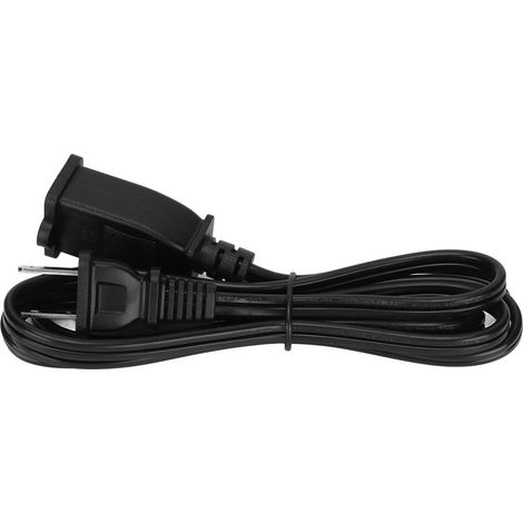 Câble d'alimentation US Plug NEMA 1-15P vers NEMA 1-15R, rallonge électrique 125V pour imprimante, ordinateur et caméra. (1/5)
