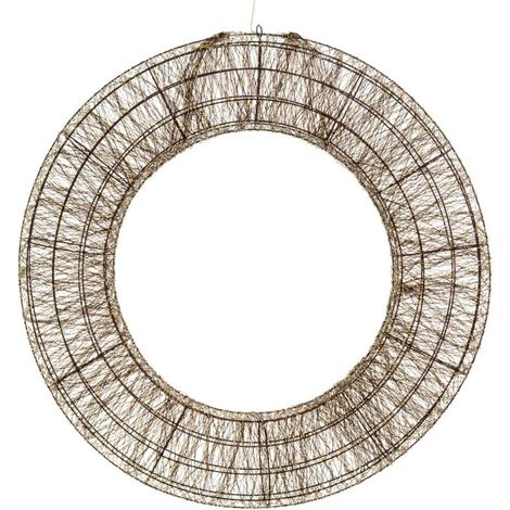 Corona 3D Marrón Ø 110cm HDM 15000 MicroLED BLANCO CÁLIDO y BLANCO FRÍO