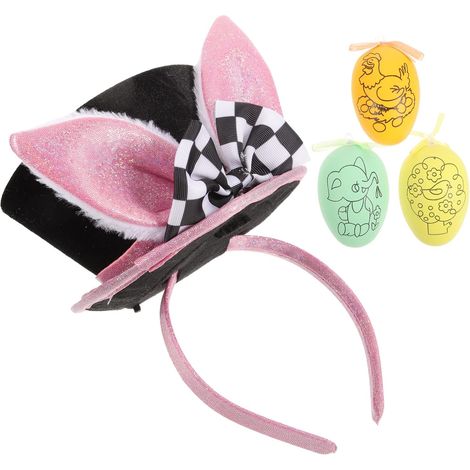 bandeau jouet bandeau oreille de lapin accessoires de fête déguisements pour enfants jeux pour enfants déguisement enfant bandeaux de lapin pour les filles Accessoires de Pâques (1/5)