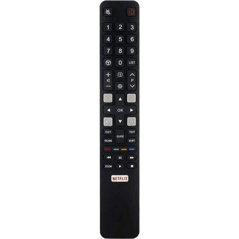 Télécommande Remplacement - Pour TV TCL Modèles RC802N YAI3 YUI2 YU14 YUI1 YU11 65C2US - Fonctionnelle et Compatibile - 1 Pièce (1/5)