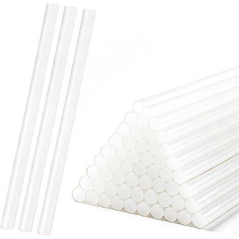 Lot de 50 bâtons de colle thermofusible - 11 mm x 200 mm - Bâtons de colle (1/5)