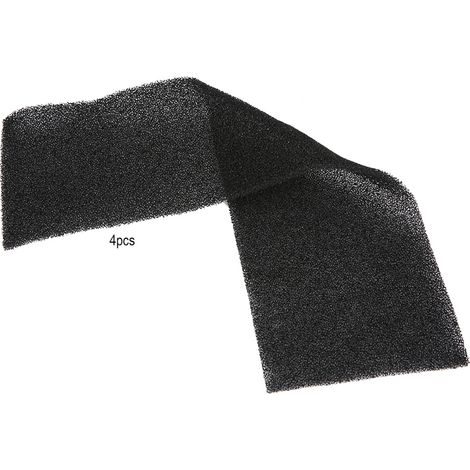 4 pièces Mousse Filtre Charbon Actif pour AC4800, Accessoires Filtre B FLT4825, Nettoyage Air (1/5)