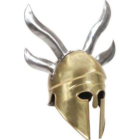 Teenpull – Griechischer Krieger-Helm Antik Replik für LARP Messing Stahl (1/5)