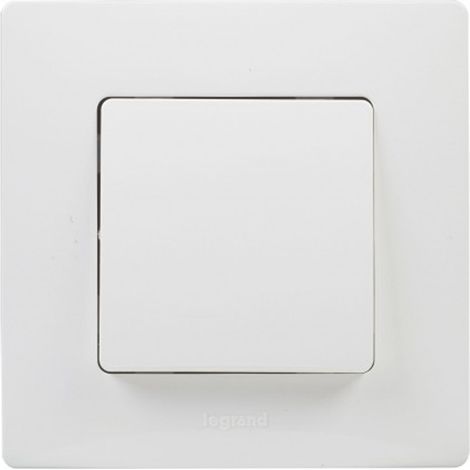 COMMUTATEUR ENCASTRÉ BLANC - 10 A (1/3)