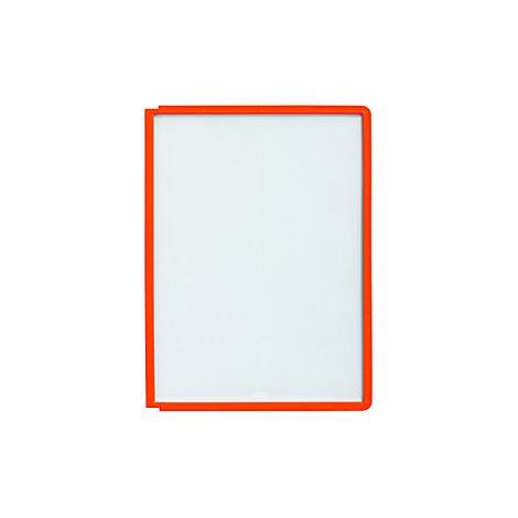 Lámina transparente con marcos de perfil  para DIN A4  UE 10