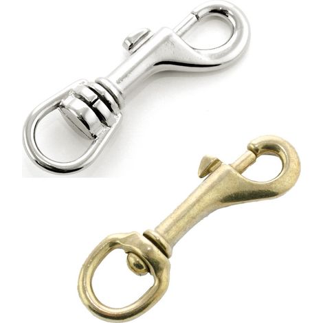 Moschettone universale con cameretta tonda misura unica colore silver e gold - Argento