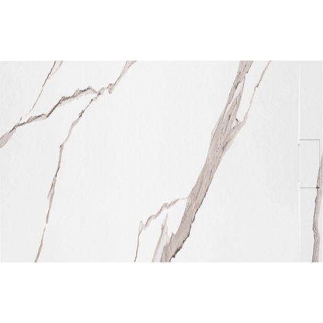 PLATO de DUCHA REA BAZALT CARRARA WHITE 80x100 (1/5)
