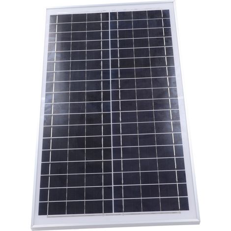 Solarmodul aus polykristallinem Silizium, einfache Montage, robuste Photovoltaik-PV-Platte, 30 W, 18 V (1/5)