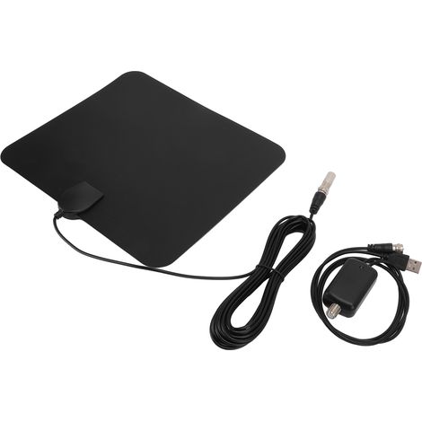 Antenne TV numérique HD amplifiée 25dBi 4K 980km, récepteur ATSC pour 720P 1080i 1080P, compatible téléviseurs. (1/5)