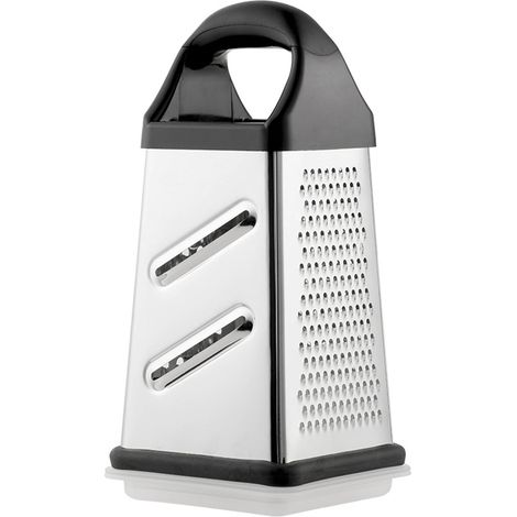 Râpe À Légumes - Râpe Quadruple Face En Acier Inoxydable - Pour Cuisiner Légumes Et Fruits - 1 Pièce