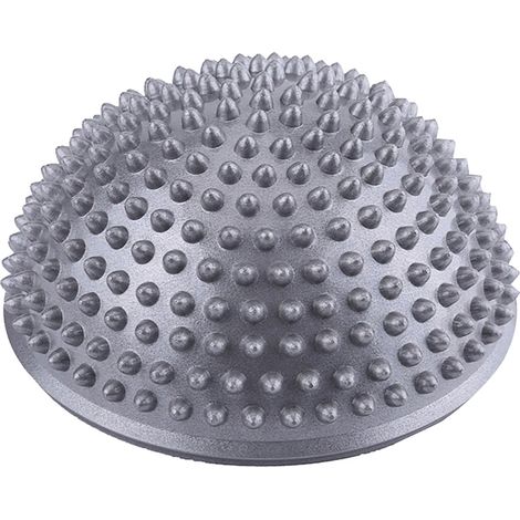 Ballon de yoga gonflable en PVC, demi-ballon de massage à picots, ballon d'équilibre pour fitness et rééducation, accessoire d'entraînement (1/5)