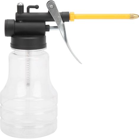 Huileuse haute pression pour machines, usage domestique, transparente, remplissage manuel, tube court de 250 ml (1/5)