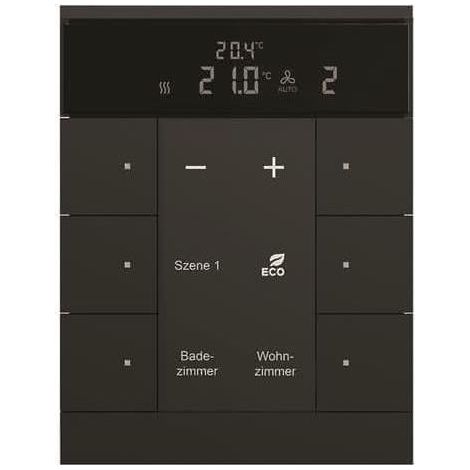 Busch-Jaeger Regolatore di temperatura ambiente con funzione di comando 6 volte, Busch-Tenton® (SBR/U6.0.11-885), 2CKA006330A0040