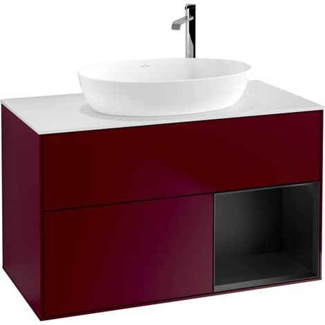 Villeroy & Boch F901PDHB Meuble sous-lavabo Finion F90 (1/2)