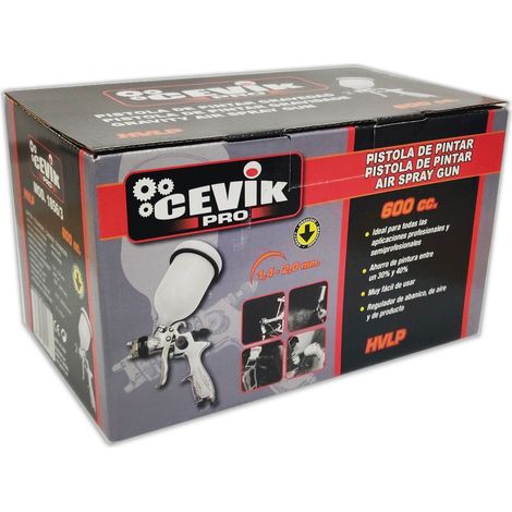 PISTOLA GRAVEDAD PROF.1.4 CEVIK PRO CA-1856/3-1.4