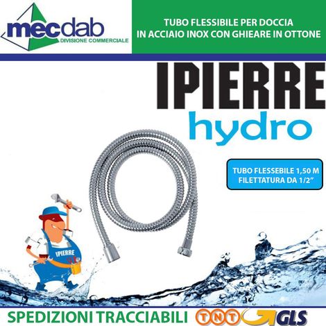 Tubo Flessibile Doccia inox 150 cm 802/15 Ipierre (1/4)