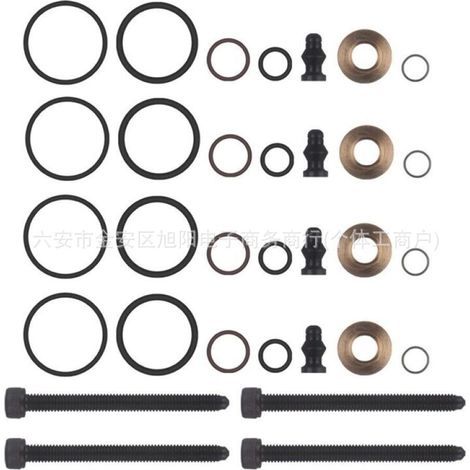 4-teiliger Dichtungssatz und Schrauben für Einspritzdüsen 038103385A 1417010997 (1/4)