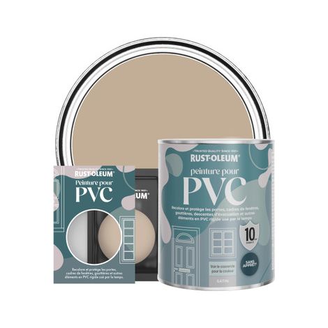 Peinture pour PVC, Finition Satinée - Caramel Salé (1/2)
