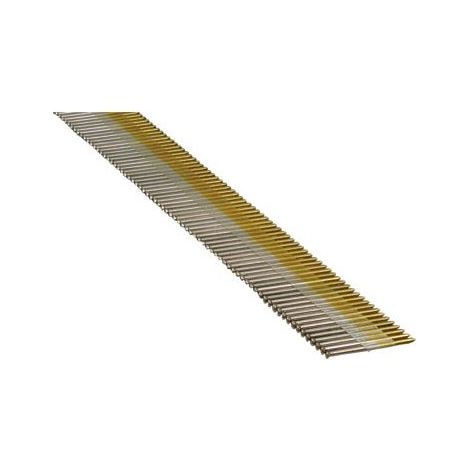 10 000 finettes brads galvanisés en bande 34° D. 1,8/3,1 x L. 50 mm DA-50 - 6DA502 Alsafix