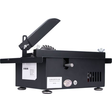 Multifunktionale Mini-Tischkreissäge für Hobby und Holzbearbeitung, 1200 W, EU-Stecker 220 V (1/5)