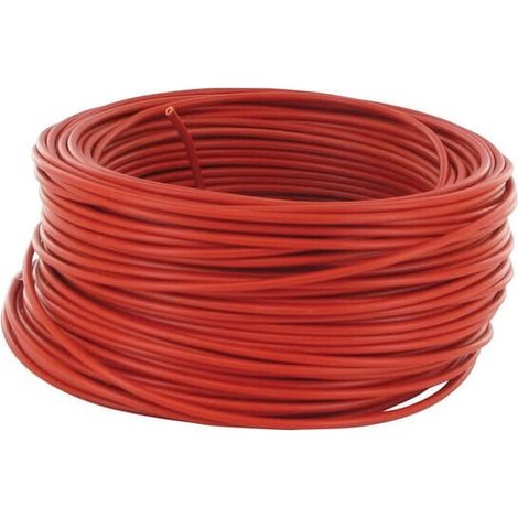 Cable el茅ctrico 1 x 1,5 mm虏 rojo UNIVERSAL KA1154
