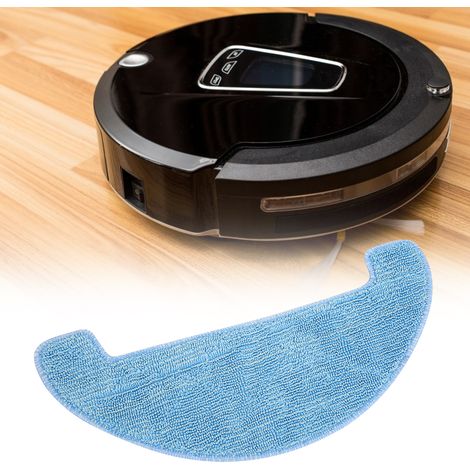 Lot de 5 chiffons de nettoyage en fibres de rechange compatibles avec le robot aspirateur iLife V8 (1/5)