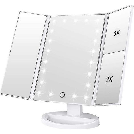 Grossissement 2x/3x, 22 LED, écran tactile, format pliable en trois parties (1/5)