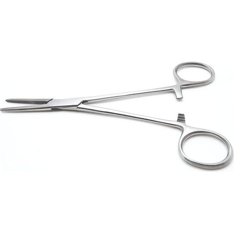 ZOLGINAH Alicate de Sujeción 12.5cm - Curvo/Recto - Alicates de Sujeción de Garra para artesanos, pescadores, choit (Recto) (1/3)