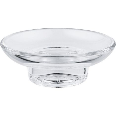 BASE PORTA SAPONE IN VETRO ESSENTIALS H. 39 mm (1/2)