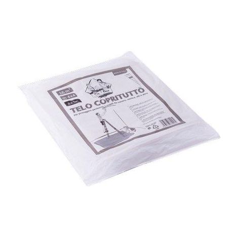 TELO COPRITUTTO PE BASSA DENSITA ELEPACKING - MT 4X4 GR 700- 25 pezzi