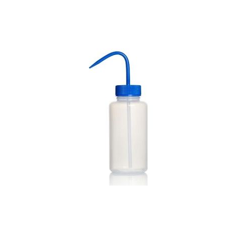 Bouteille de laboratoire RS PRO bouchon Blanc Non, 1L, en Polyéthylène basse densité, à Col Large ( Prix pour Paquet de 5 )