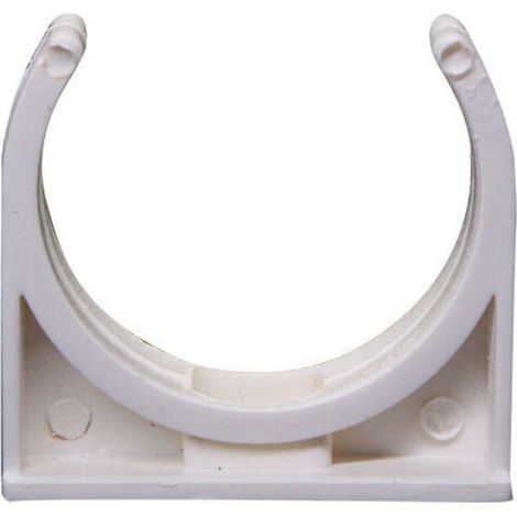 PVC Eau Tuyau 50mm Pinces Clips Apte pour 50mm/1,97" OD TV Plateaux Tubes Tuyau Cintre SuPPort Pex Tubes 100Pcs,blanc