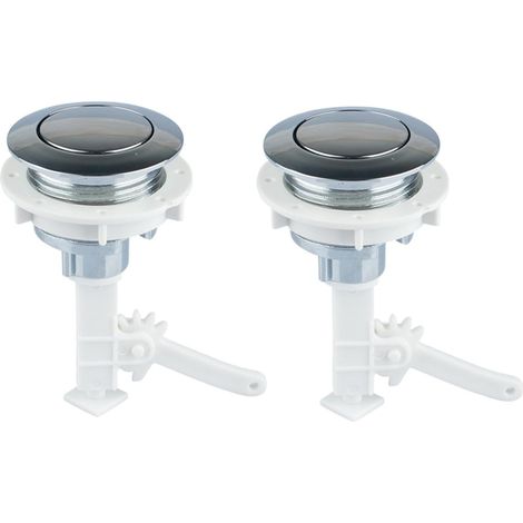 Bouton-poussoir Abs 2 Pièces Unique Réservoir de Toilettes (1/5)