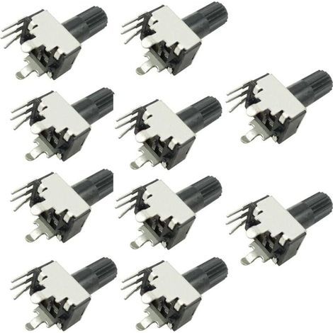 10 potenciómetros de resistencia vertical ajustables, tipo B10K B103 RV0932 (1/5)