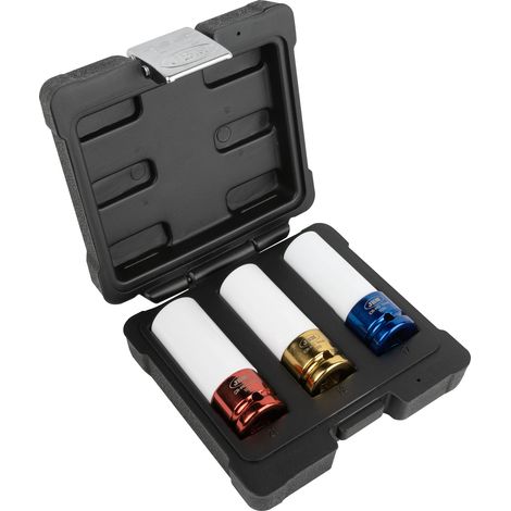 Kit mit 3 1/2" Krafteinsätzen speziell für den Radausbau  JBM51336