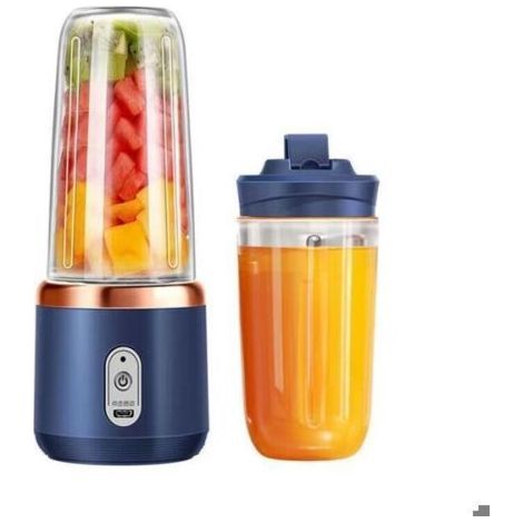 Portable USB Blender, Mini Smoothie Mixer, 2 400ml Bottles BPA Free BLENDER (1/5)