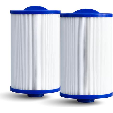 Lot de 2 filtres de rechange pour spa Pleatco PWW50P3, Unicel 6CH-940, Filbur FC-0359, compatible avec 817-0050, 25252, 03FIL1400, filetage SAE de 3,8 cm, cartouche pour systèmes de jacuzzi et (1/5)