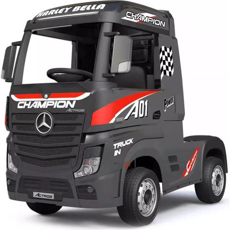 MINI CAMION MERCEDES ACTROS PER BAMBINI Black-de (1/4)