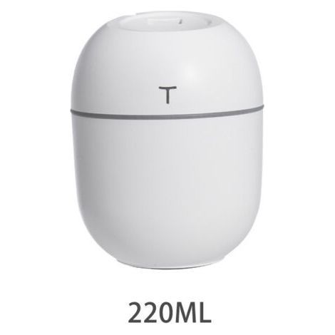 Mini humidificateur d'air de voiture 220 ml (blanc) (1/5)