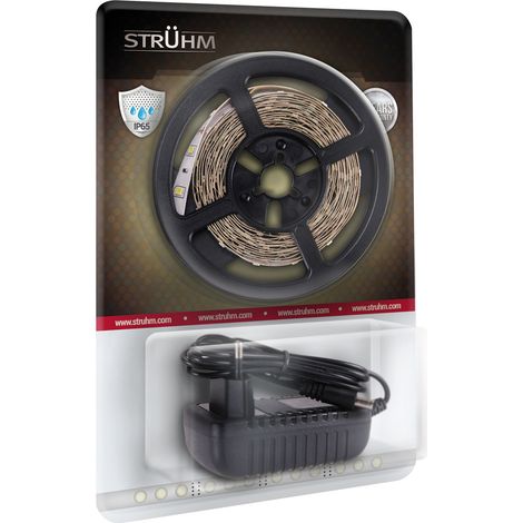 LATE LED 3MT 180 3000K IP65 BLISTER SET 14,4W 1260LM - Luce CALDA (1/2)