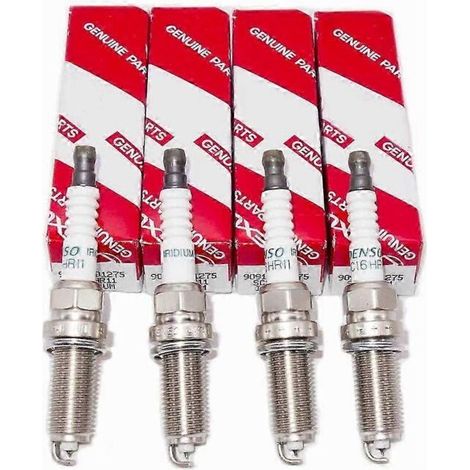 Original Denso 90919-01275 SC16HR11 Iridium-Zündkerzen für Toyota Lexus 3444 (4er-Set) (1/5)